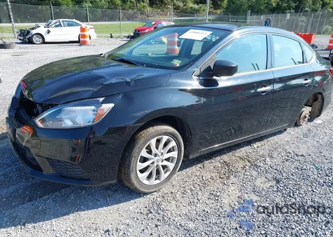 2019 Nissan Sentra Sv z USA, uszkodzony, nr VIN 3N1AB7AP0KY341512